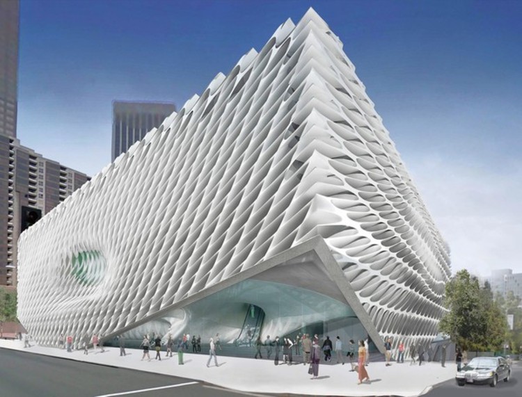 The Broad Museum In Los Angeles