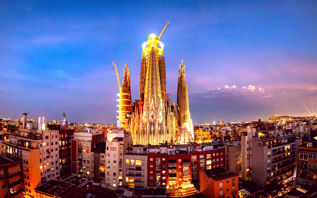 La Sagrada Familia Basilica in Barcelona