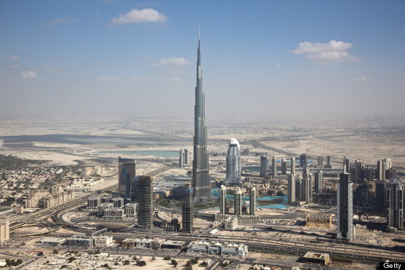 Burj Khalifa in Dubai, UAE, Tallest Building In The World