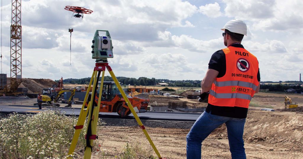 drones used in construction industry